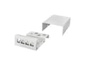 Miniatyrbilde 4 av 5: LogiLink NP0092, Grå, Metall, 87,3 mm, 112,5 mm, 45,2 mm, 350 g