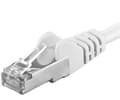 Miniatyrbild 1 av 2: PREMIUMCORD patchkabel CAT6a S-FTP, RJ45-RJ45, AWG 26/7 2m vit (sp6asftp020W)