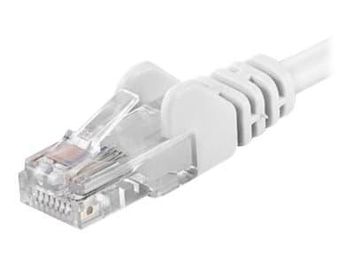 PremiumCord - Patch-kabel - RJ-45 (hane) till RJ-45 (hane) - 10 m - UTP - CAT 5e - vit