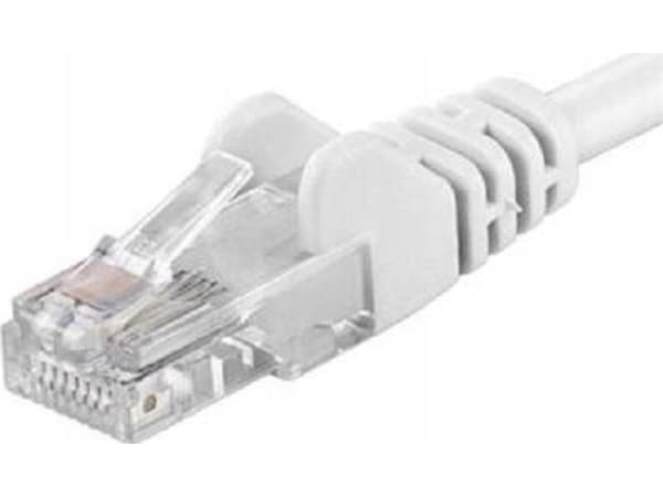 PremiumCord SPUTP002W, 0,25 m, Cat5e, U/UTP (UTP), RJ-45, RJ-45