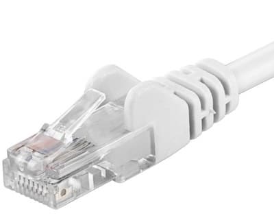 PremiumCord SPUTP002W, 0,25 m, Cat5e, U/UTP (UTP), RJ-45, RJ-45