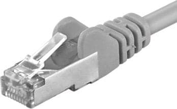 PremiumCord SP6ASFTP070, 7 m, Cat6a, SF/UTP (S-FTP), RJ-45, RJ-45, Grå