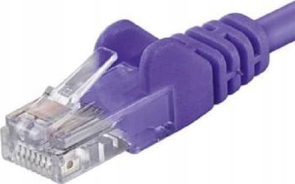 PremiumCord PREMIUMCORD Patch kaapeli UTP RJ45-RJ45 CAT5e 0.5m violetti