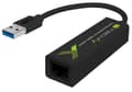 Miniatyrbild 1 av 5: Techly IDATA USB-ETGIGA3T2, RJ-45, USB 2.0 Typ-A, 0,1 m, Sort