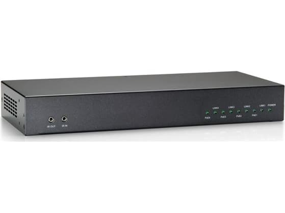 LevelOne HVE-9214PT HDMI over Cat.5 Transmitter - Video/ljud/seriell förlängare - sändare - 10Mb LAN, HDMI, HDBaseT - över CAT 5 - upp till 100 m