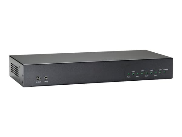 LevelOne HVE-9214PT HDMI over Cat.5 Transmitter - Video/ljud/seriell förlängare - sändare - 10Mb LAN, HDMI, HDBaseT - över CAT 5 - upp till 100 m