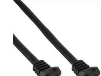 InLine 4043718231393, 2 m, Cat6, S/FTP (S-STP), RJ-45, RJ-45, Sort