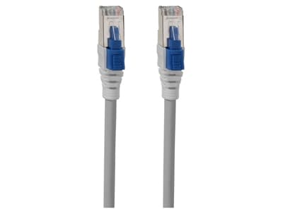 Rutenbeck 21600010, 1 m, Cat6a, RJ-45, RJ-45, Grå