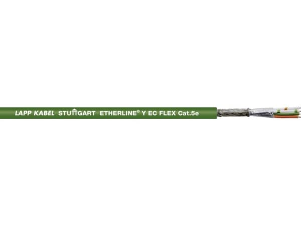 LAPP 2170430-500 Strømkabel CAT 5e SF/UTP 2 x 2 x 0.12 mm² Grøn 500 m