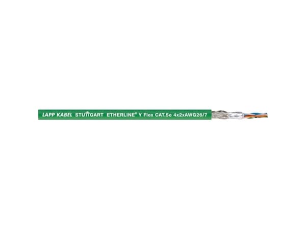 LAPP 2170299-500 Strømkabel CAT 5e SF/UTP 4 x 2 x 0.12 mm² Blå 500 m