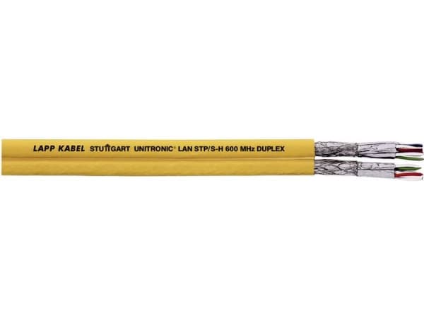 LAPP 2170634-1000 Strømkabel CAT 7 S/FTP 4 x 2 x 0.25 mm² Gul 1000 m
