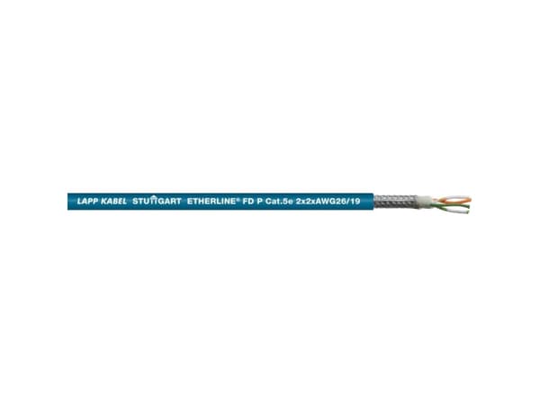 LAPP 2170289-500 Strømkabel CAT 5e S/UTP 2 x 2 x 0,12 mm² Blå 500 m