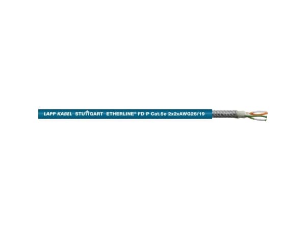 LAPP 2170289-500 Strømkabel CAT 5e S/UTP 2 x 2 x 0,12 mm² Blå 500 m