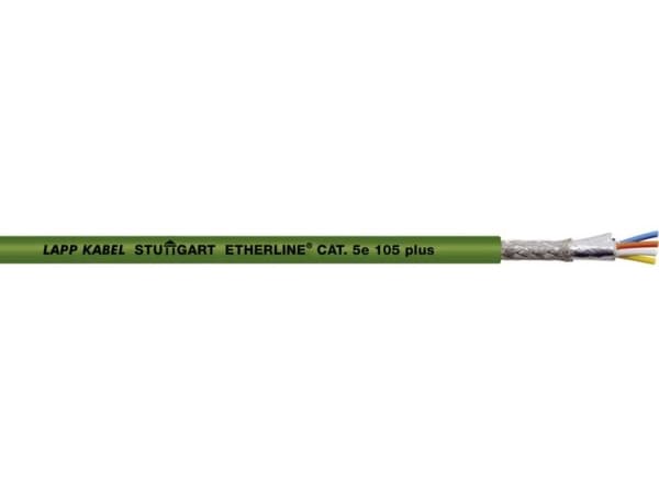 LAPP 2170636-500 Verkkokaapeli CAT 5e SF/UTP 2 x 2 x 0,33 mm² Vihreä 500 m
