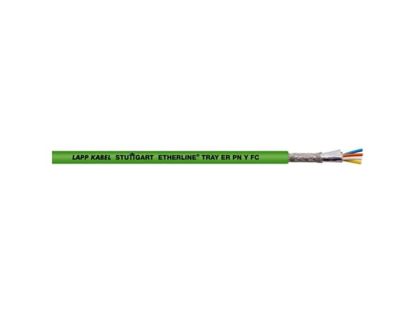 LAPP 2170893-100 Strømkabel CAT 5 SF/UTP 2 x 2 x 0.32 mm² Grøn 100 m