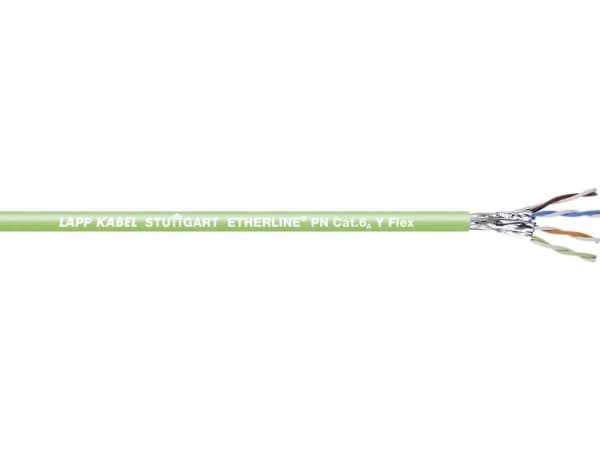 LAPP 2170930-100 Strømkabel CAT 6A S/FTP 4 x 2 x 0.25 mm² Grøn 100 m