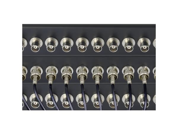 Renkforce RF-4541184, BNC, Svart, Stativmontering, 1U, 482,6 mm, 44,5 mm