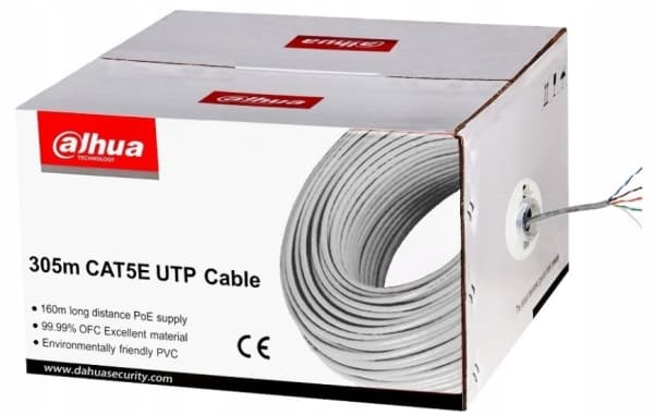 Dahua DH-PFM920I-5EUN - Samlet kabel - 305 m - UTP - CAT 5e