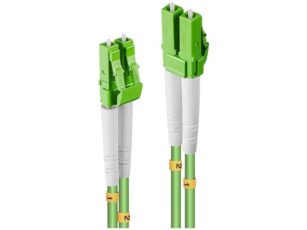 Lindy 46313 fiberoptisk kabel 5 m 2x LC OM5 Grønn