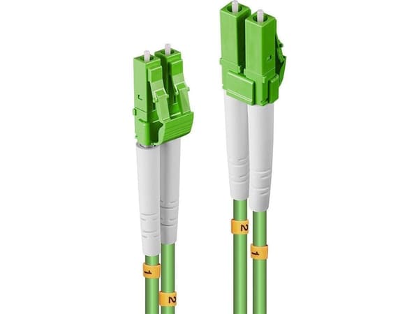 Lindy 46313 fiberoptisk kabel 5 m 2x LC OM5 Grønn