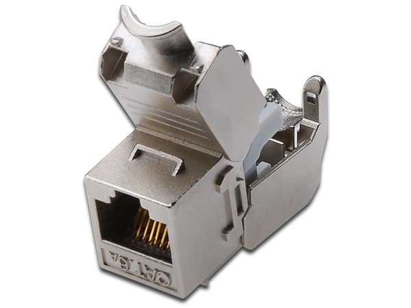 DIGITUS DN-93615 - Modulær innsats - CAT 6a - RJ-45
