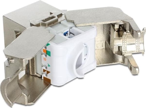 Delock - Modulaarinen insertti - CAT 6a - STP - RJ-45 - P/N: 86211:lle