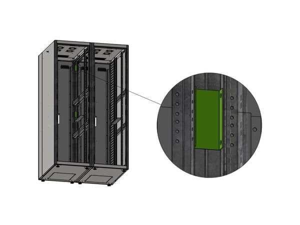 Digitus - Rackkoblingssett - for P/N: DN-19 07U-6/6, DN-19 09U-6/6, DN-19 12U-6/6, DN-19 16U-6/6, DN-19 20-U, DN-19 20U-6/6
