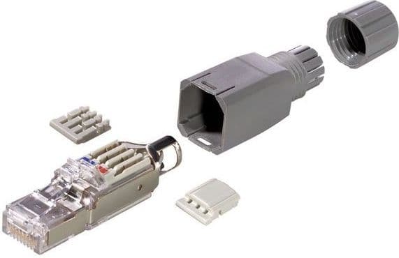 LAPP 21700540 Sensor-/Aktor-datastikforbinder Stik, lige Pol-tal (RJ): 8P8C 1 stk