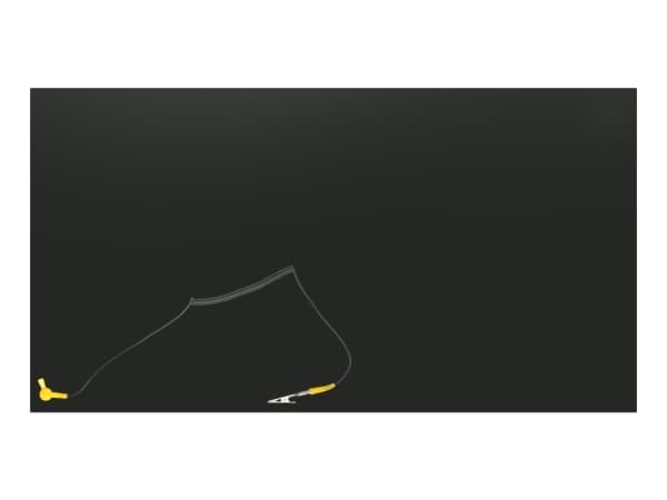 ESD mat for handling electronics, 700x500mm, black