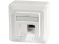 Miniatyrbild 3 av 4: EFB Elektronik ET-25133AV5-R, 2 x RJ-45, 6a, Vit