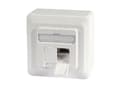 Miniatyrbild 1 av 4: EFB Elektronik ET-25133AV5-R, 2 x RJ-45, 6a, Vit