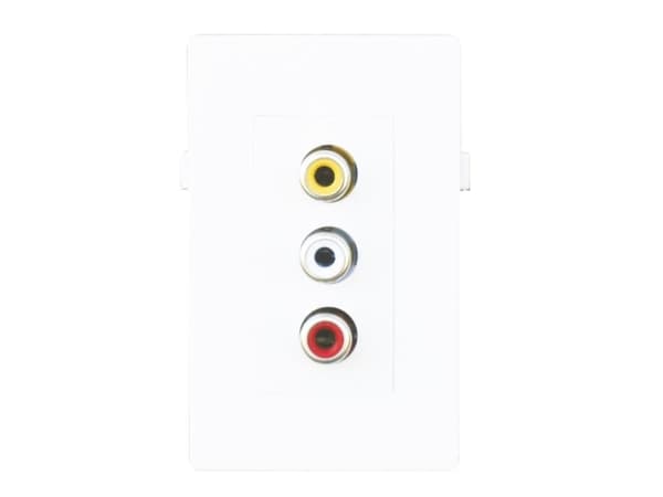Garbot BN4900-RCA X3AV, Vit, 75 mm, 50 mm Vit