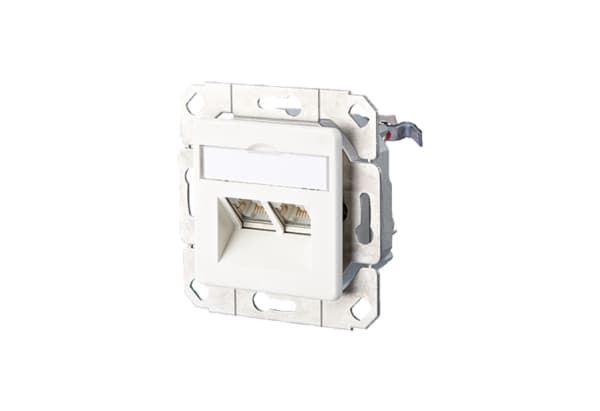 METZ CONNECT 1307441102-I, RJ-45, Valkoinen, 69,9 mm, 39,5 mm, 69,9 mm Valkoinen