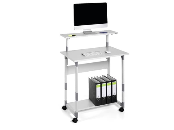 Durable 371810, Rett, Rektangulær form, Hjemme kontor, Kontor, Grå, Grå, Grå