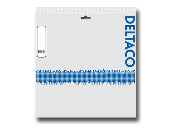 DELTACO STP-620B - Koblingskabel - RJ-45 (hann) til RJ-45 (hann) - 20 m - foliebelagt uskjermet tvinnet kabelpar (F/UTP) - CAT 6 - formstøpt - blå