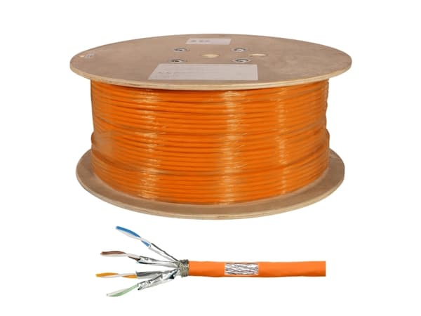 LogiLink CPV0062, 500 m, Cat7, S/FTP (S-STP), Oransje