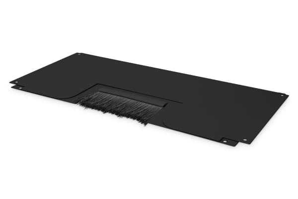 DIGITUS Professional DN-19-PB-TB-SW - Brakett for koplingspanel - veggmonterbar - svart, RAL 9005 - 19"