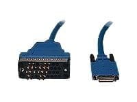 Cisco - V.35-kabel (DTE) - Smart Serial (hann) til M/34 (V.35) (hann) - 3 m - blå - for Cisco 1700, 1720, 805, AS5300