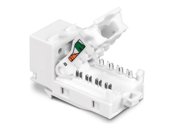 TRENDnet TC-K50C6 - Modulinnlegg - CAT 6 - TAA-samsvar (en pakke 50)