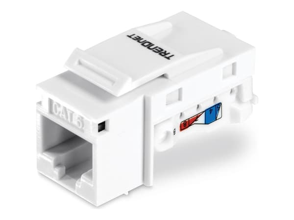TRENDnet TC-K50C6 - Modulinnlegg - CAT 6 - TAA-samsvar (en pakke 50)