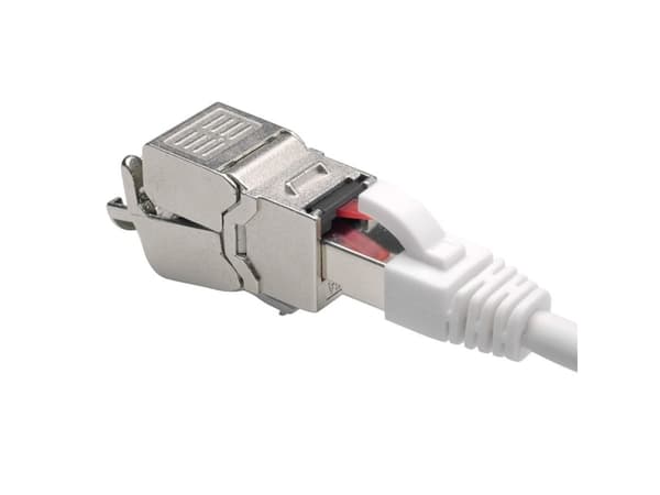 Value 26.99.0378, RJ-45, Sølv, Hunkjønn, Rett, 22/24, 15,8 mm