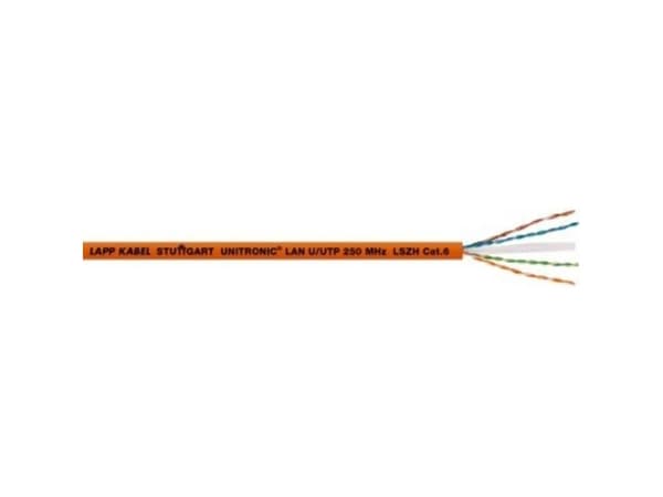 LAPP 2170193/500 Strømkabel CAT 6 U/UTP 4 x 2 x 0.2 mm² Orange 500 m
