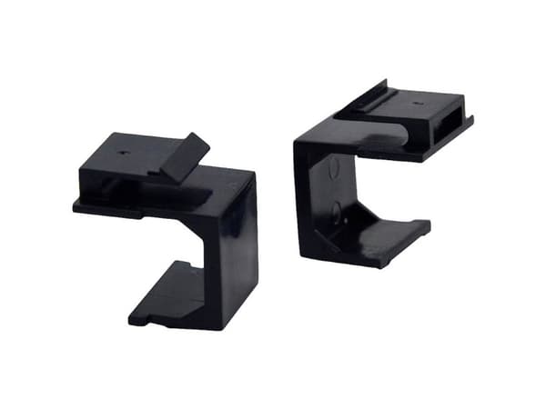 Value 25.99.8209, RJ-45, Plast, Svart, 10 styck