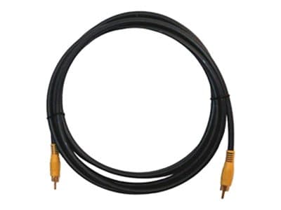 Kramer Electronics C-RVM/RVM, 7.6 m, RCA, RCA, Black, Male/Male, C(UL) FT4