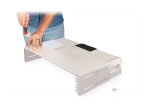 Digitus DN-19-PB-TB, Yläpaneeli, Harmaa, Terästä, Turkki, 48,3 cm (19"), 515 mm