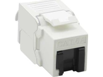 Value 26.99.0377, RJ-45, Valkoinen, Muovi, Cat6a, U/UTP (UTP), 22/24
