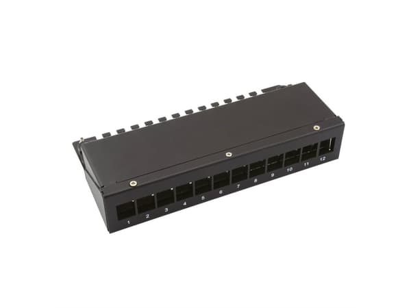 Value RJ45-modulbærer Keystone CAT 5e