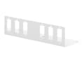Miniatyrbilde 1 av 5: DIGITUS Small - Fiberoptisk adapterplate - grå, RAL 7035 - 6 porter