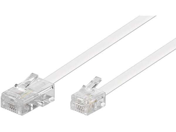 Goobay 3m RJ-11/RJ-45-kabel, 3 m, RJ-45, RJ-11