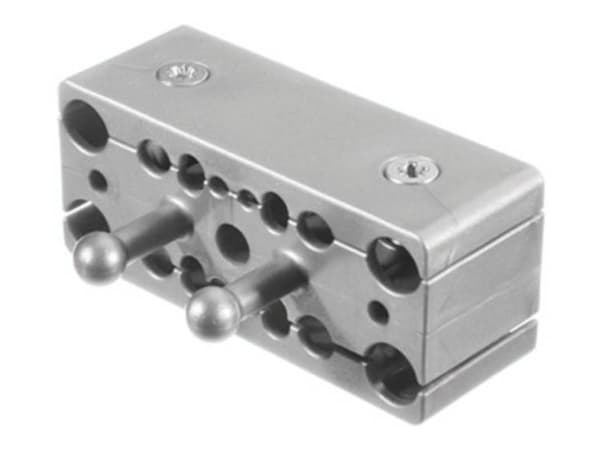 Bachmann Easy-Stop-2B2K, Kabelboks, Sølv